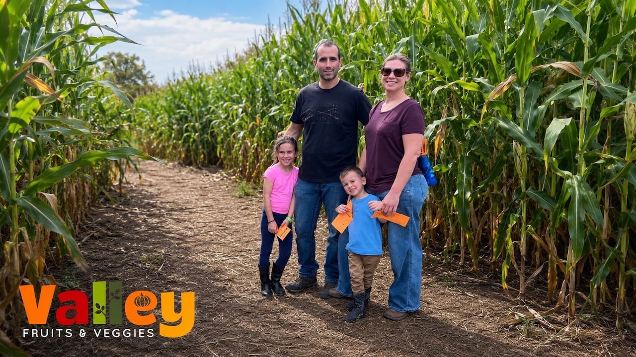 Corn Maze Family