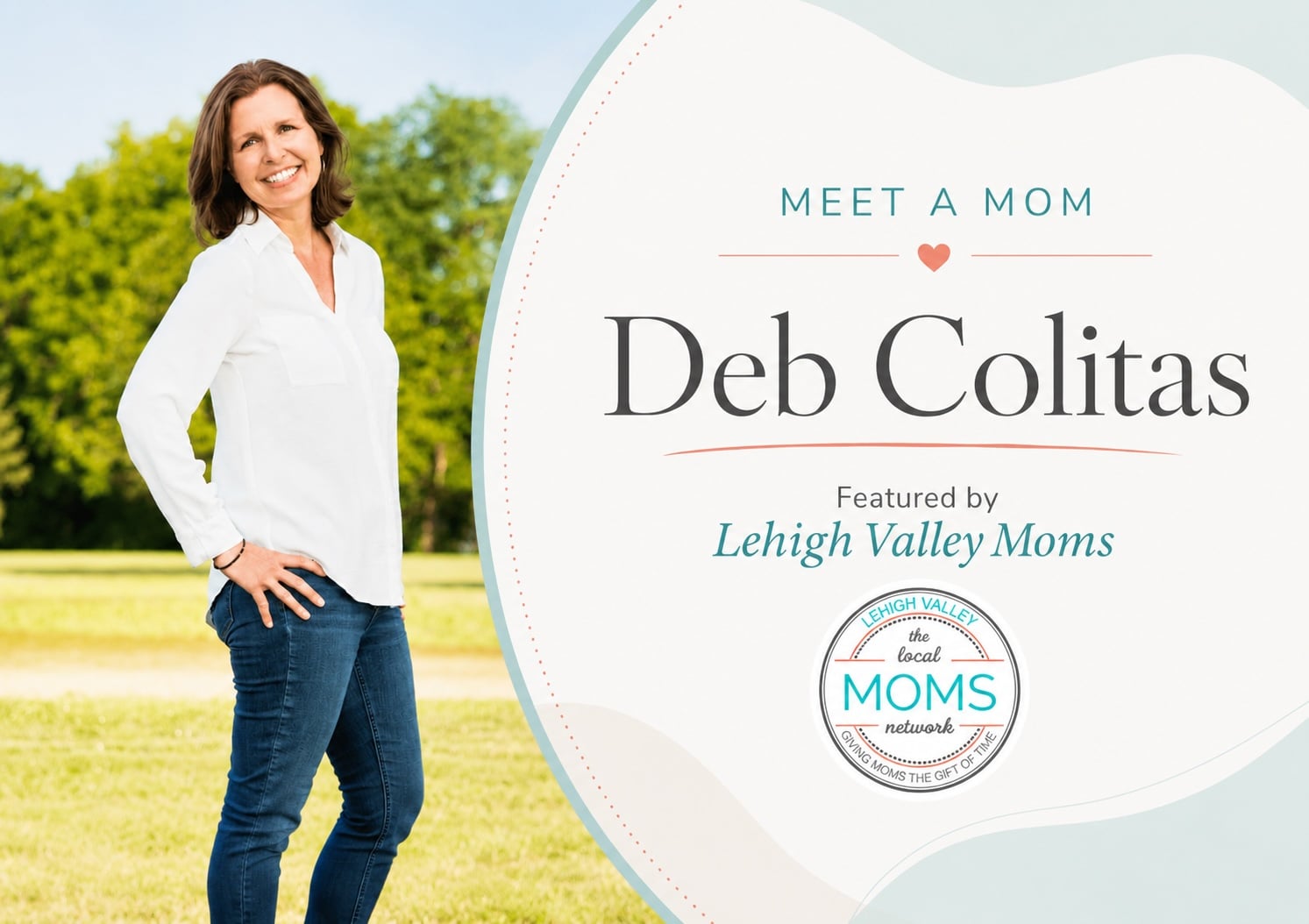 Deb Colitas Featured by Lehigh Valley Moms
